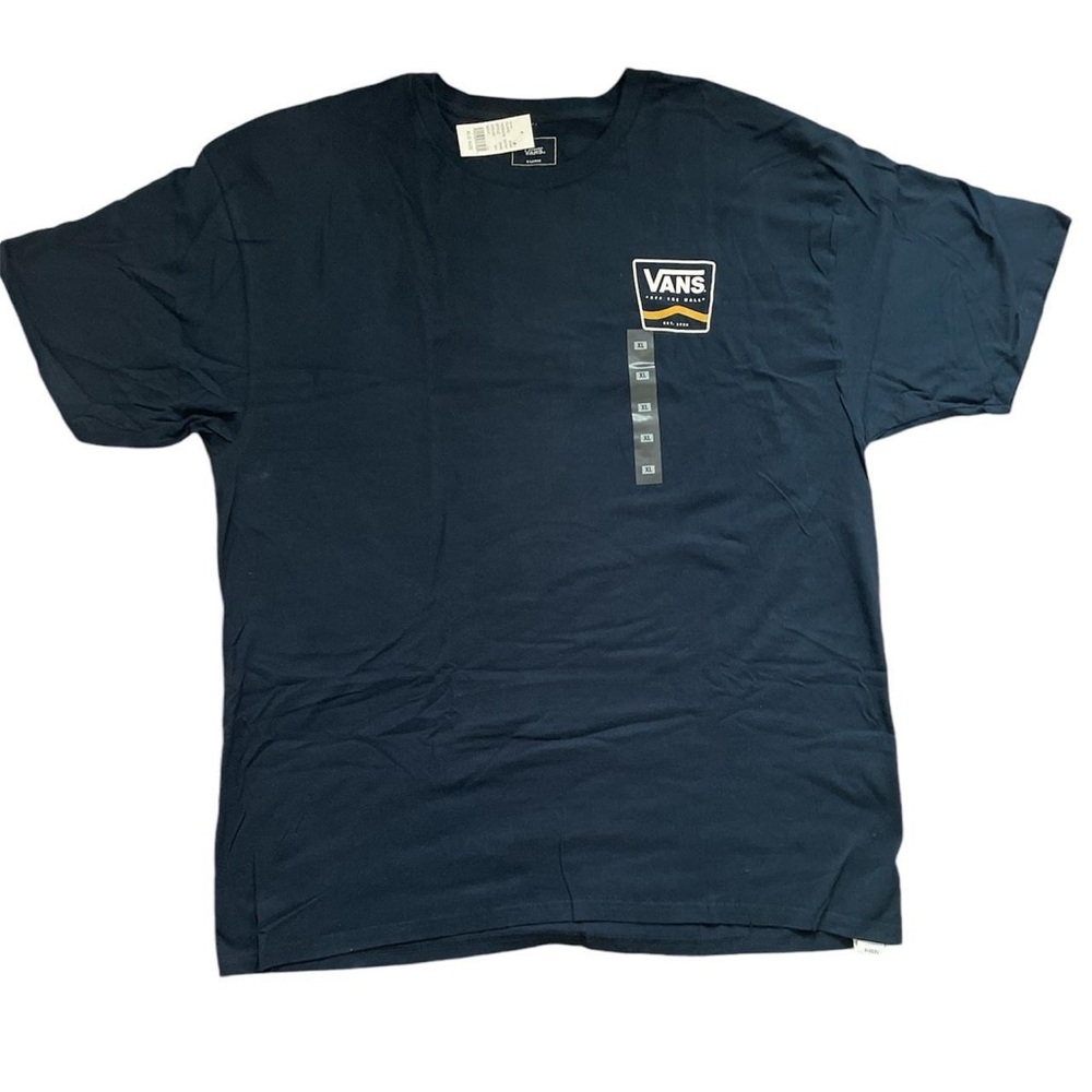 Vans Navy Short Sleeve Tee NWT